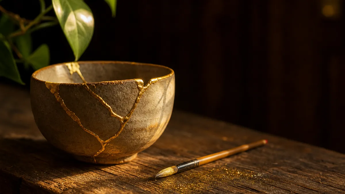 Kintsugi algo ea : l'art japonais de réparer avec de l'or