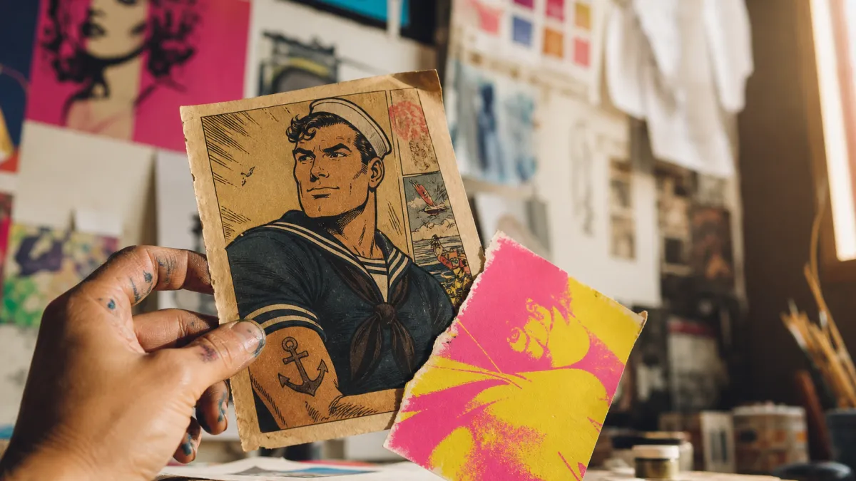 Le marin de BD qui inspira Warhol : l'histoire d'une icône
