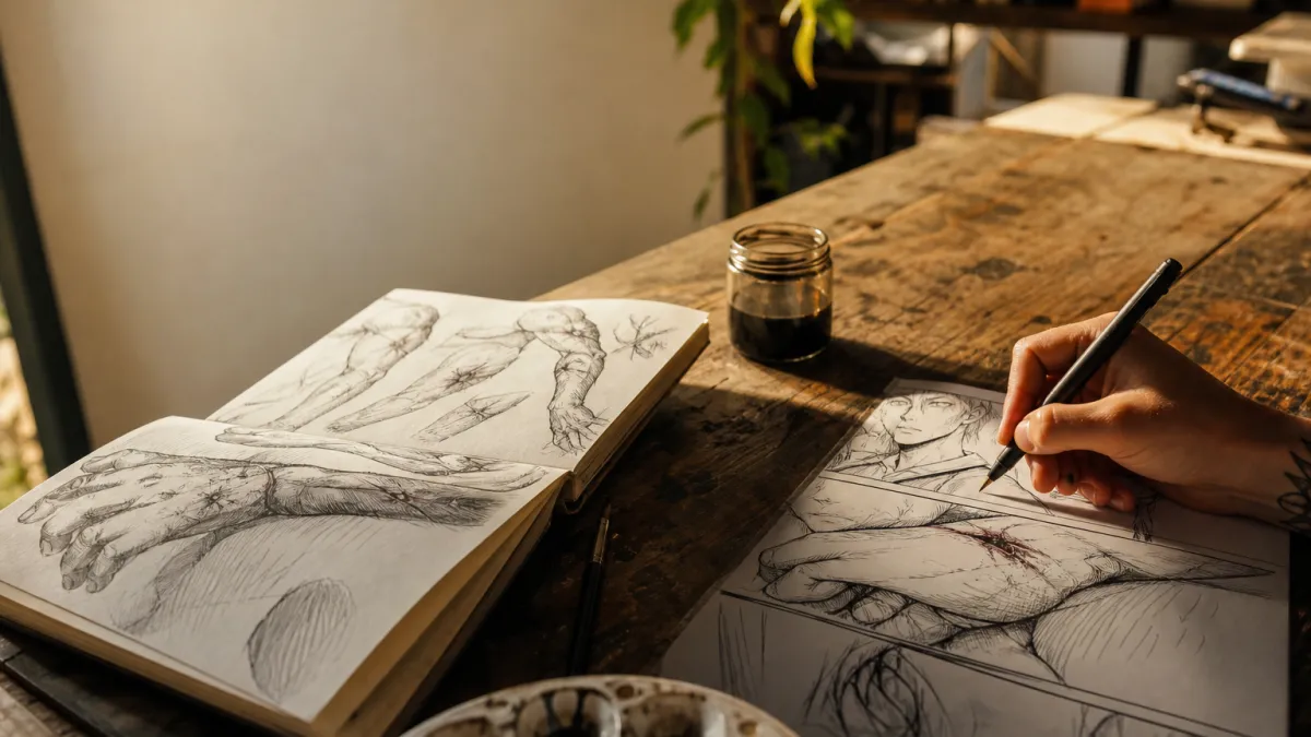 Comment dessiner une blessure réaliste en BD et manga