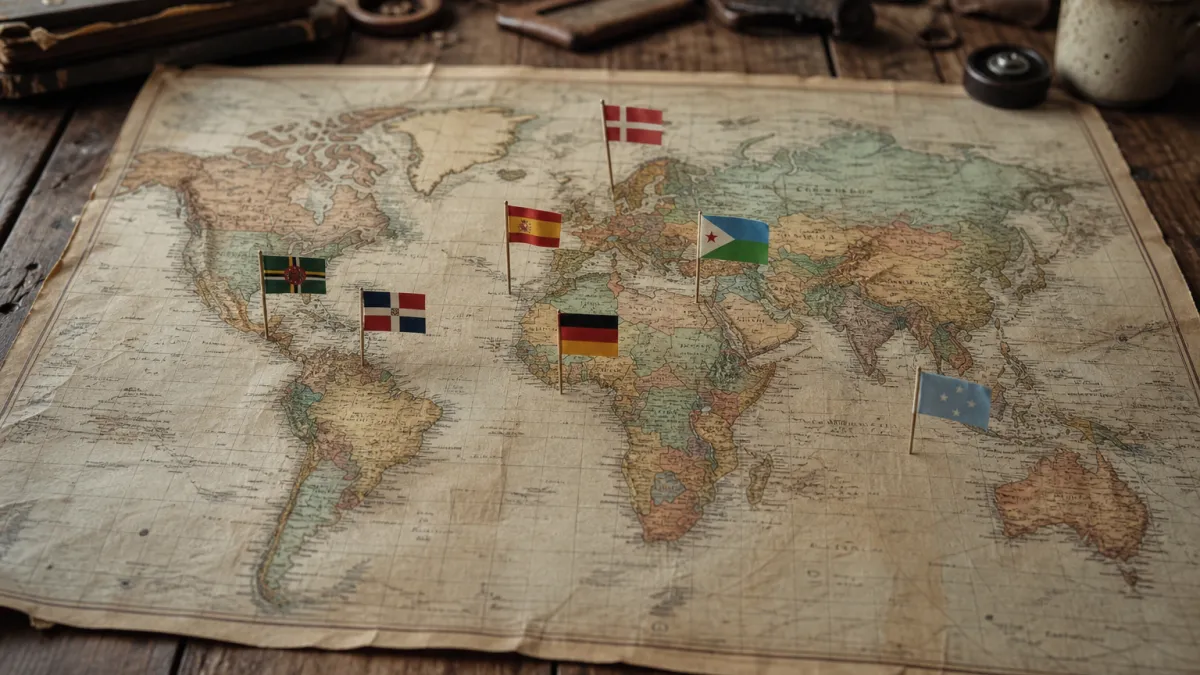 Pays qui commencent par la lettre D : la liste complète