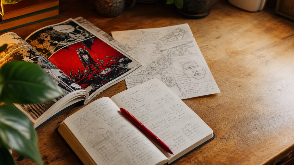Comment décrire une vignette de bd : analyse et méthode