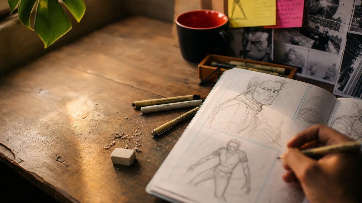 Comment créer une bd : de l'idée au dessin, le guide complet