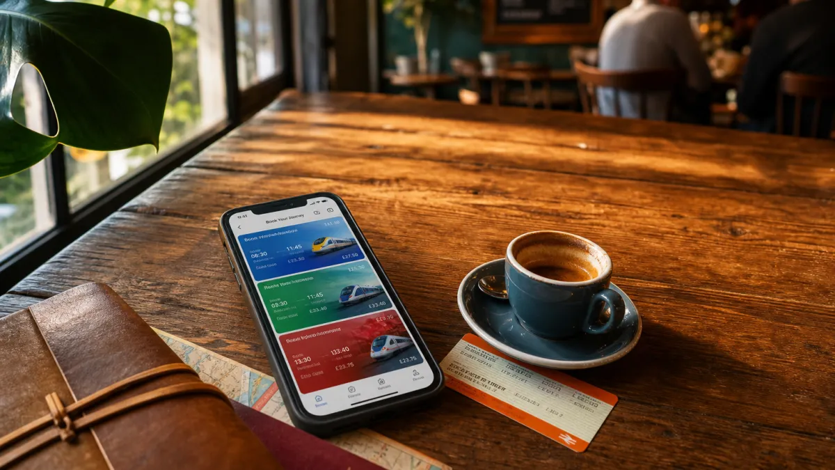 Trainline : guide complet pour réserver vos billets de train