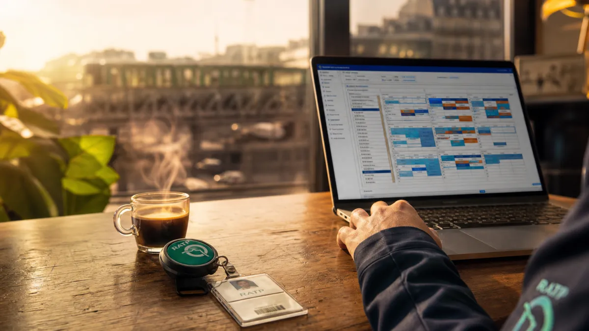 Urban web RATP : guide d'accès aux plannings et paie en 2026