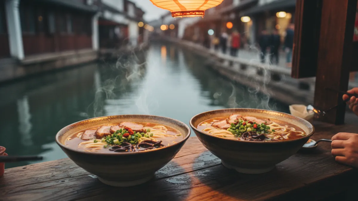Ville de Suzhou en Chine : jardins, canaux et gastronomie